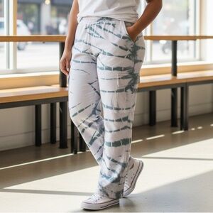 Wildfox Sweatpants Womens Large Nikki Tie Dye Cargo Sm/Md